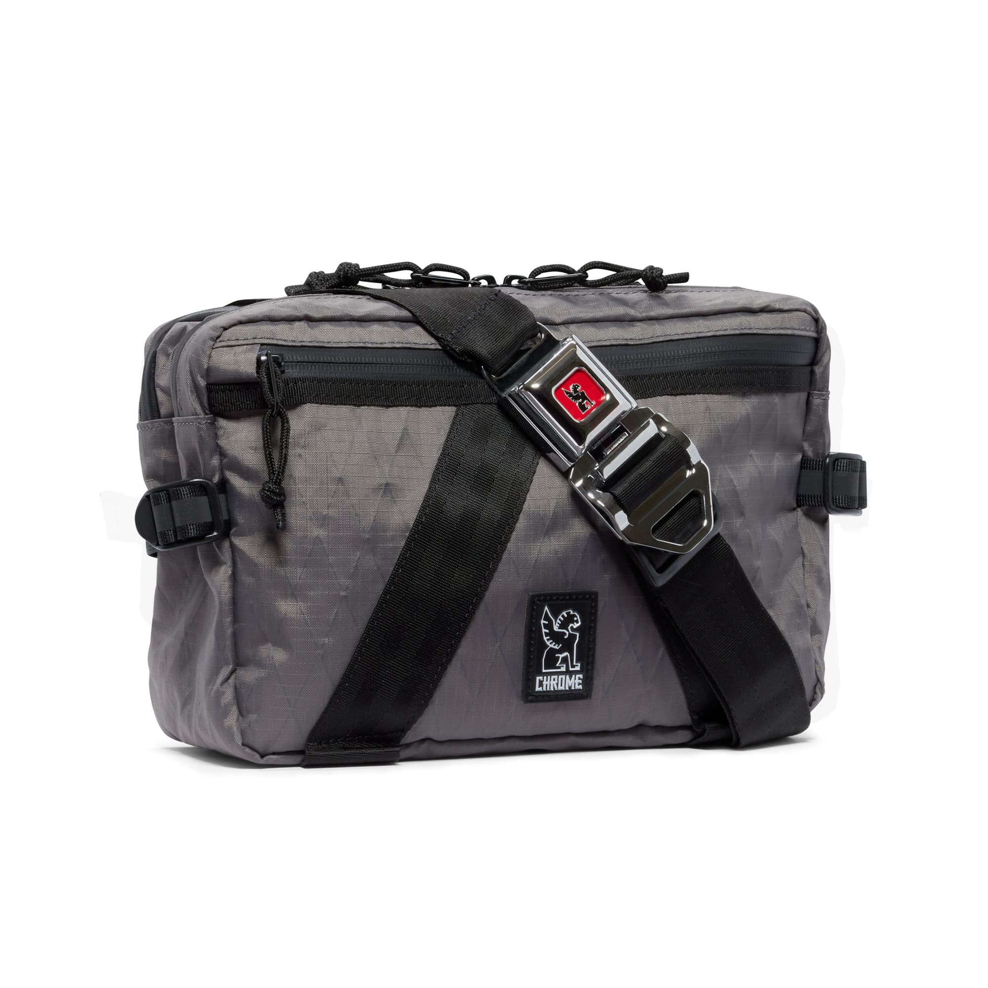 Tensile Sling bag in grey #color_grey x