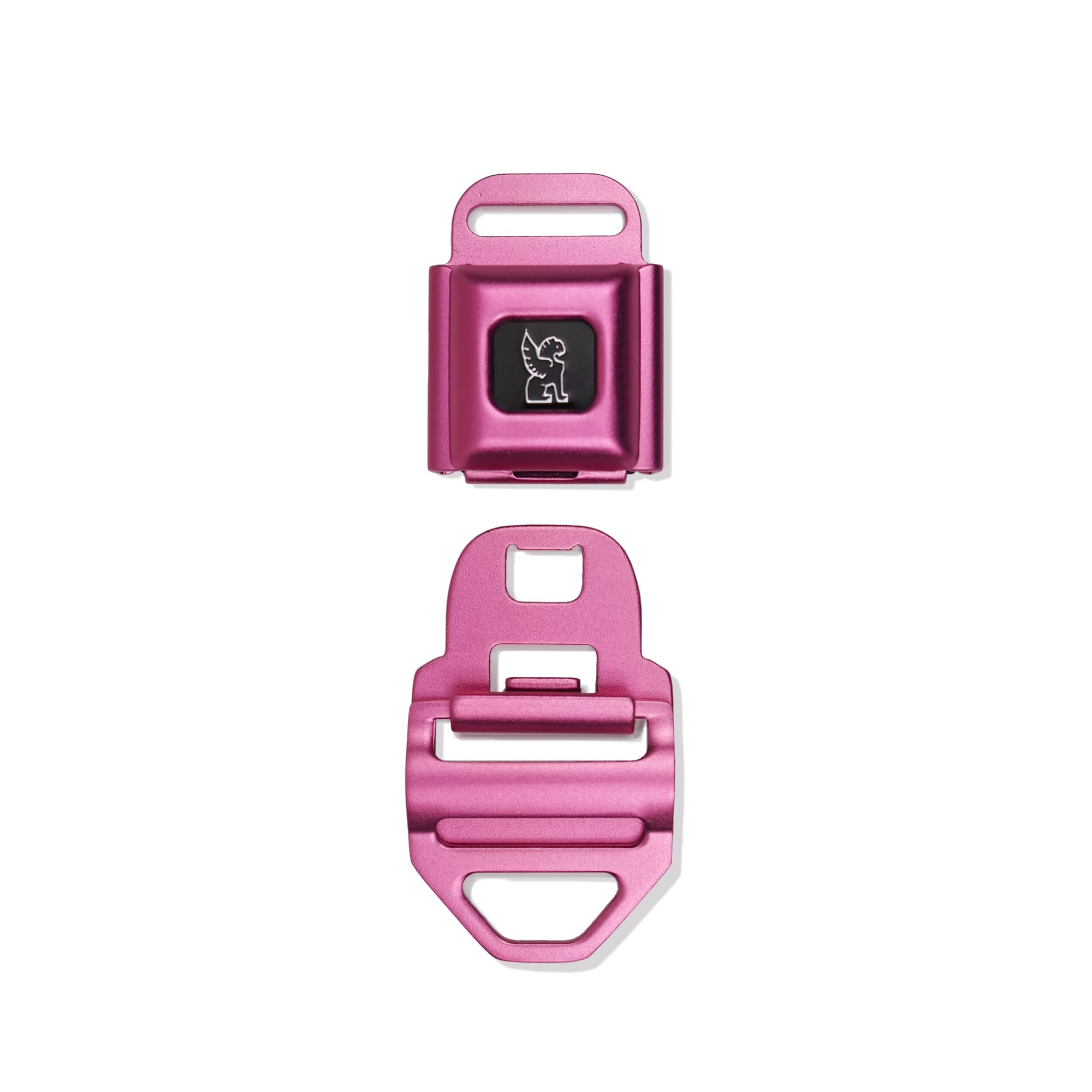 Seatbelt buckle medium in pink un hooked  #color_pink