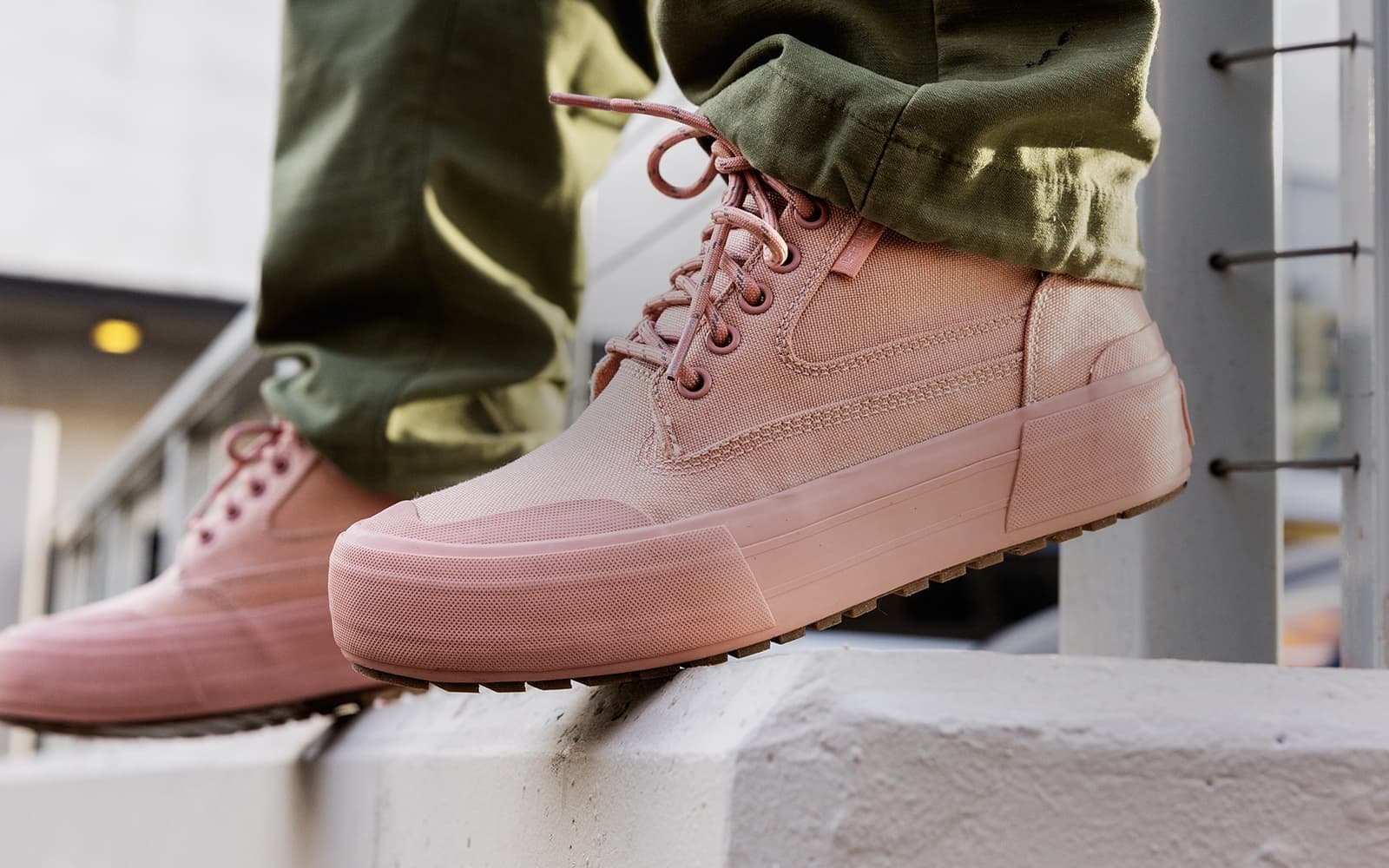 The Stacked 415 Boot in pink